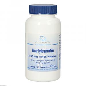 ACETYLCARNITIN 250 mg Junek Kapseln