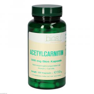 ACETYLCARNITIN 500 mg Bios Kapseln