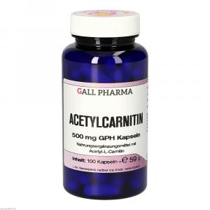 ACETYLCARNITIN 500 mg GPH Kapseln
