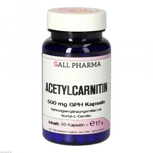 ACETYLCARNITIN 500 mg GPH Kapseln
