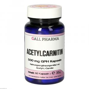 ACETYLCARNITIN 500 mg GPH Kapseln