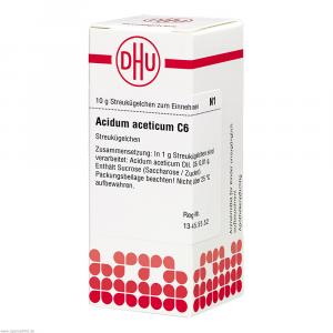 ACIDUM ACETICUM C 6 Globuli Ind.Fert.