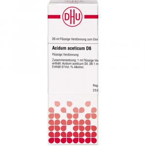 ACIDUM ACETICUM D 6 Dilution