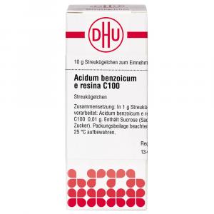ACIDUM BENZOICUM e resina C 100 Globuli Ind.Fert.