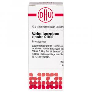 ACIDUM BENZOICUM e resina C 1000 Globuli Ind.Fert.