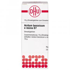 ACIDUM BENZOICUM e resina D 7 Globuli Ind.Fert.