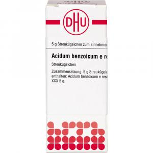 ACIDUM BENZOICUM e resina LM XXX Globuli
