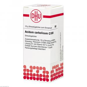 ACIDUM CARBOLICUM C 1000 Globuli Ind.Fert.
