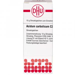 ACIDUM CARBOLICUM C 200 Globuli