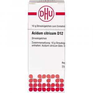 ACIDUM CITRICUM D 12 Globuli