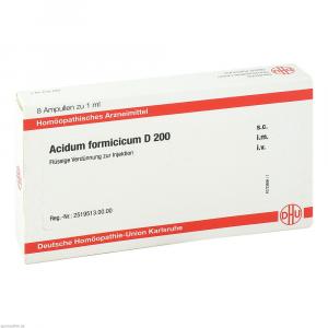 ACIDUM FORMICICUM D 200 Ampullen