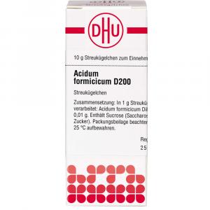 ACIDUM FORMICICUM D 200 Globuli