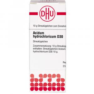 ACIDUM HYDROCHLORICUM D 30 Globuli