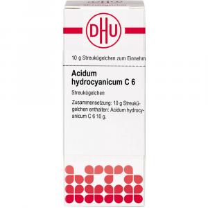 ACIDUM HYDROCYANICUM C 6 Globuli Ind.Fert.