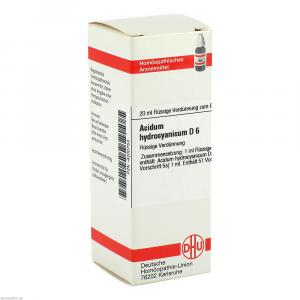 ACIDUM HYDROCYANICUM D 6 Dilution