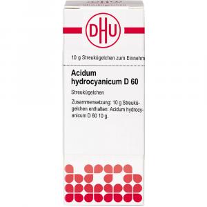 ACIDUM HYDROCYANICUM D 60 Globuli Ind.Fert.
