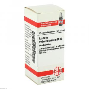 ACIDUM HYDROFLUORICUM D 30 Globuli