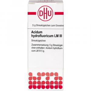 ACIDUM HYDROFLUORICUM LM III Globuli Ind.Fert.