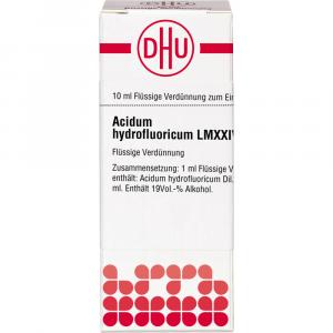 ACIDUM HYDROFLUORICUM LM XXIV Dilution Ind.Fert.