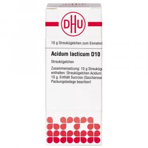 ACIDUM LACTICUM D 10 Globuli Ind.Fert.