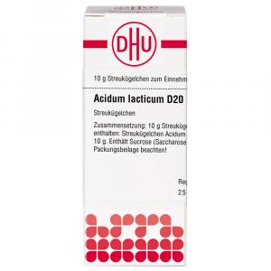 ACIDUM LACTICUM D 20 Globuli Ind.Fert.