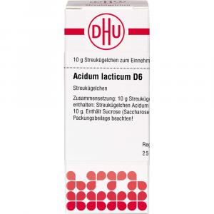 ACIDUM LACTICUM D 6 Globuli ACIDUM LACTICUM D 6 Globuli