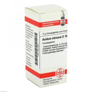 ACIDUM NITRICUM D 10 Globuli