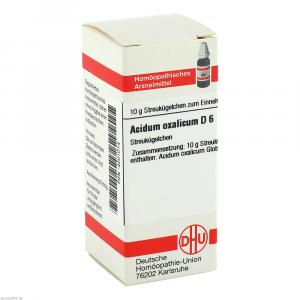 ACIDUM OXALICUM D 6 Globuli