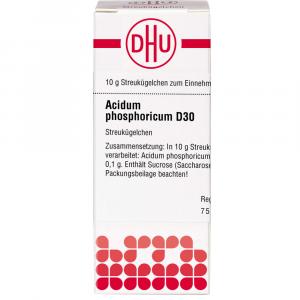 ACIDUM PHOSPHORICUM D 30 Globuli