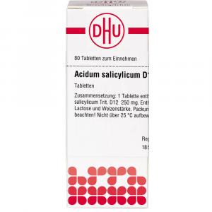 ACIDUM SALICYLICUM D 12 Tabletten