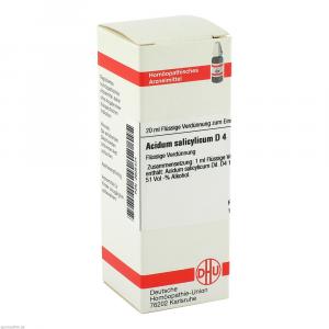 ACIDUM SALICYLICUM D 4 Dilution