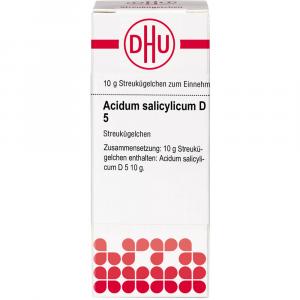 ACIDUM SALICYLICUM D 5 Globuli Ind.Fert.