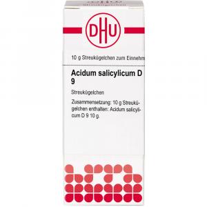 ACIDUM SALICYLICUM D 9 Globuli Ind.Fert.