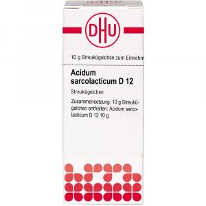 ACIDUM SARCOLACTICUM D 12 Globuli Ind.Fert.