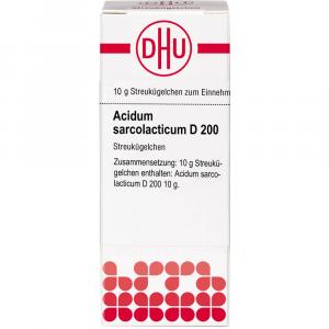 ACIDUM SARCOLACTICUM D 200 Globuli Ind.Fert.