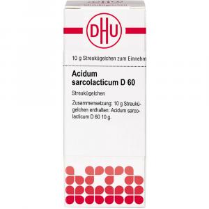 ACIDUM SARCOLACTICUM D 60 Globuli Ind.Fert.