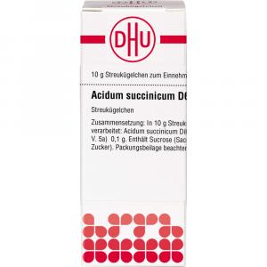 ACIDUM SUCCINICUM D 6 Globuli ACIDUM SUCCINICUM D 6 Globuli