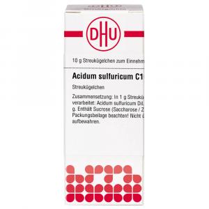 ACIDUM SULFURICUM C 10 Globuli Ind.Fert.