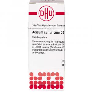 ACIDUM SULFURICUM C 6 Globuli