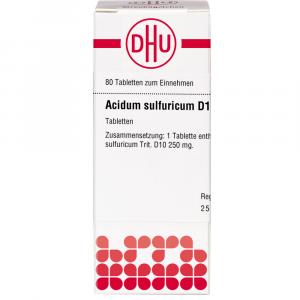 ACIDUM SULFURICUM D 10 Tabletten