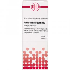 ACIDUM SULFURICUM D 12 Dilution