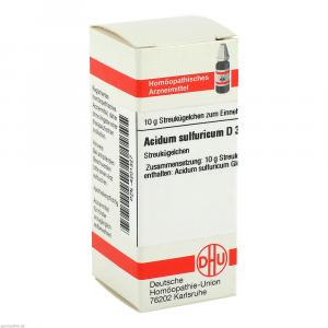 ACIDUM SULFURICUM D 30 Globuli