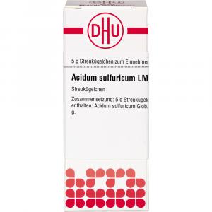 ACIDUM SULFURICUM LM XVIII Globuli
