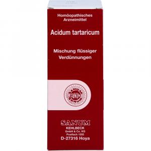 ACIDUM TARTARICUM TROPFEN zum Einnehmen
