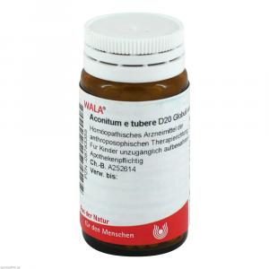 ACONITUM E tubere D 20 Globuli