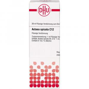 ACTAEA SPICATA C 12 Dilution