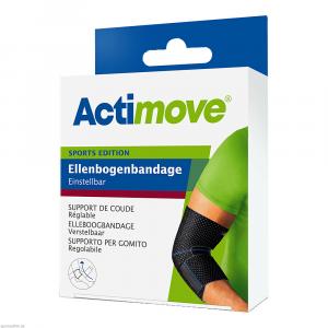 ACTIMOVE Sport Ellenbogenband.Einstell.univ.schw.