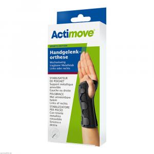 ACTIMOVE Sport Handgelenkorth.m.Metallst.M schw.