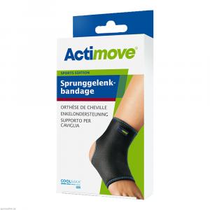 ACTIMOVE Sport Sprunggelenkbandage XL schwarz
