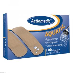 ACTIOMEDIC AQUATIC Pflasterstrips 19x72 mm
